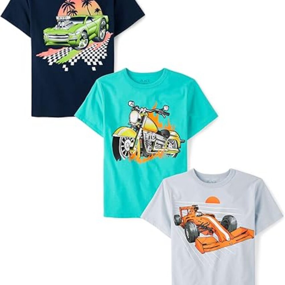 Children's Place, 3 Pack, NWT, Large, Short Sleeve Graphic T-shirts
